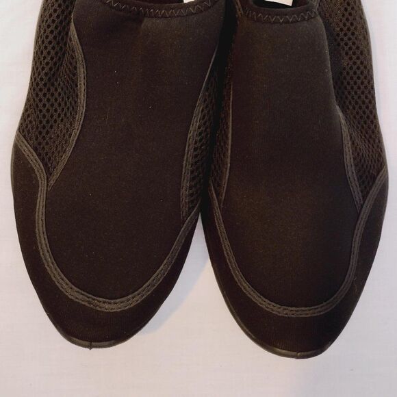 Wave Zone Water Shoe/Sock Rambler Black-Black Mesh Slip-On Men's 10 M - Picture 2 of 12